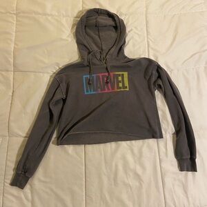 Marvel Fleece Jacket in Gray